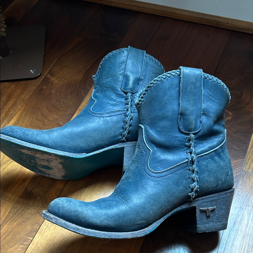 Stylish Blue Women's Ankle Booties